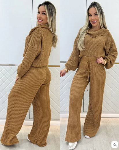 Conjunto Tricot Londres